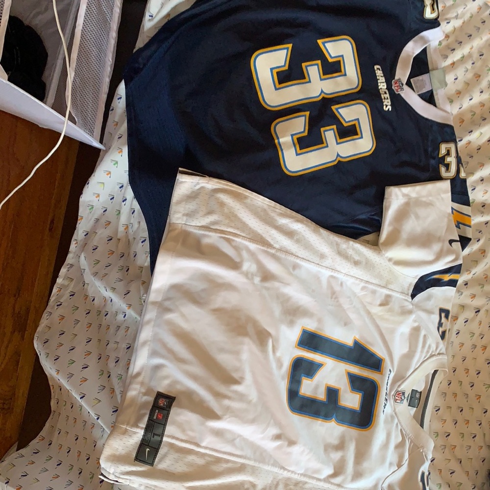 Los Angeles Chargers Jerseys - D. James & K. Allen